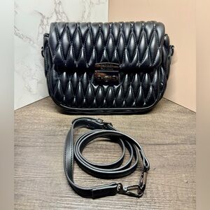 Badgley Mischka Quilted Crossbody Bag